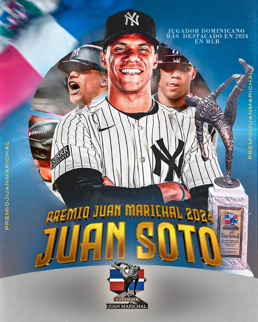 Juan Soto recibirá el Premio Juan Marichal en una celebración especial de la Independencia Dominicana