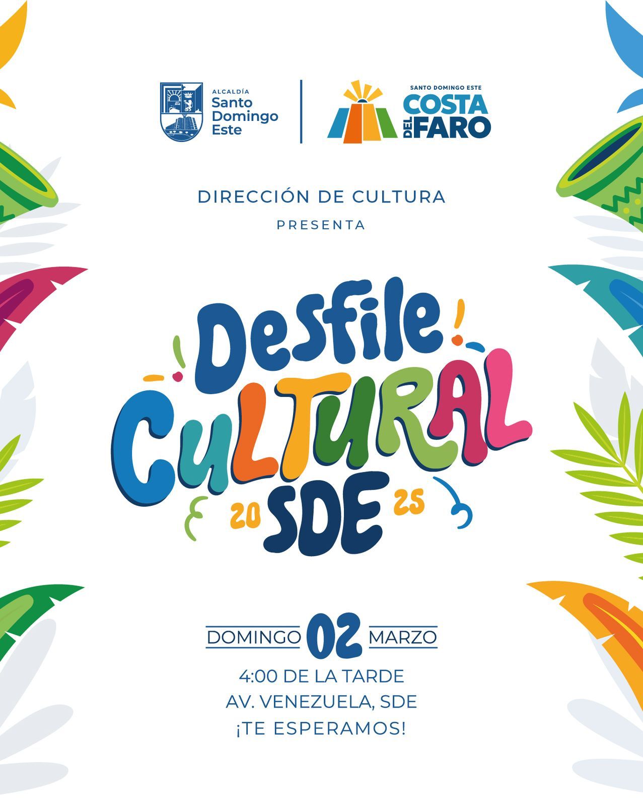 Santo Domingo Este, Costa del Faro, se llena de color con su Desfile Cultural 2025