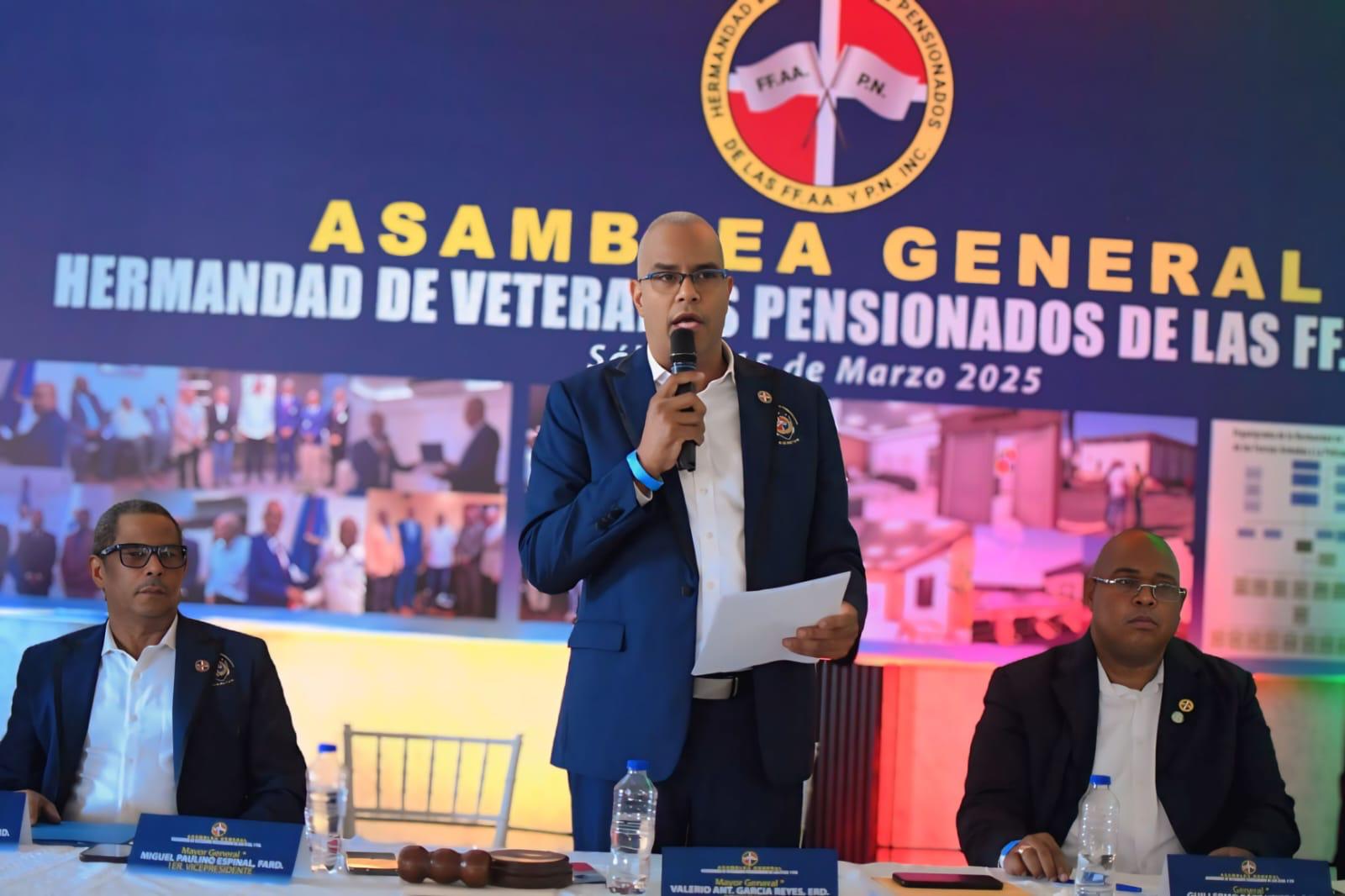 Veteranos de las Fuerzas Armadas y la Policía aprueban transformación para mejorar su calidad de vida