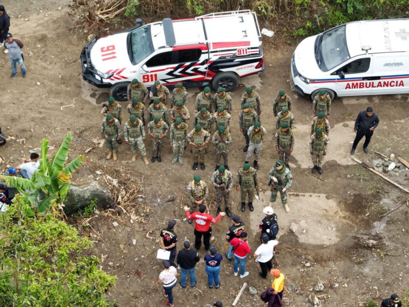 Continúa sin rastro el niño de 3 años desaparecido en zona montañosa
