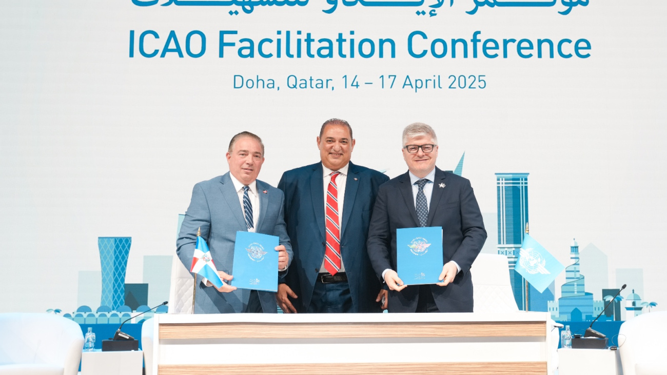 Héctor Porcella impulsa agenda aérea regional en reunión clave con la OACI