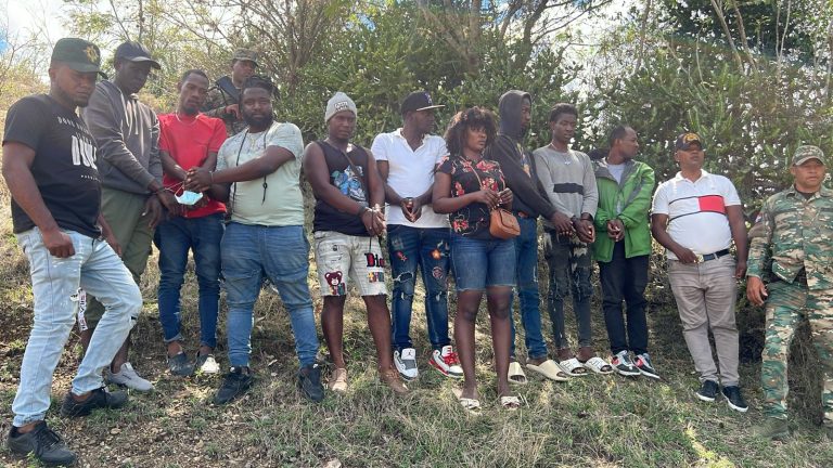 Ejército detiene a 9 haitianos en finca de Elías Piña