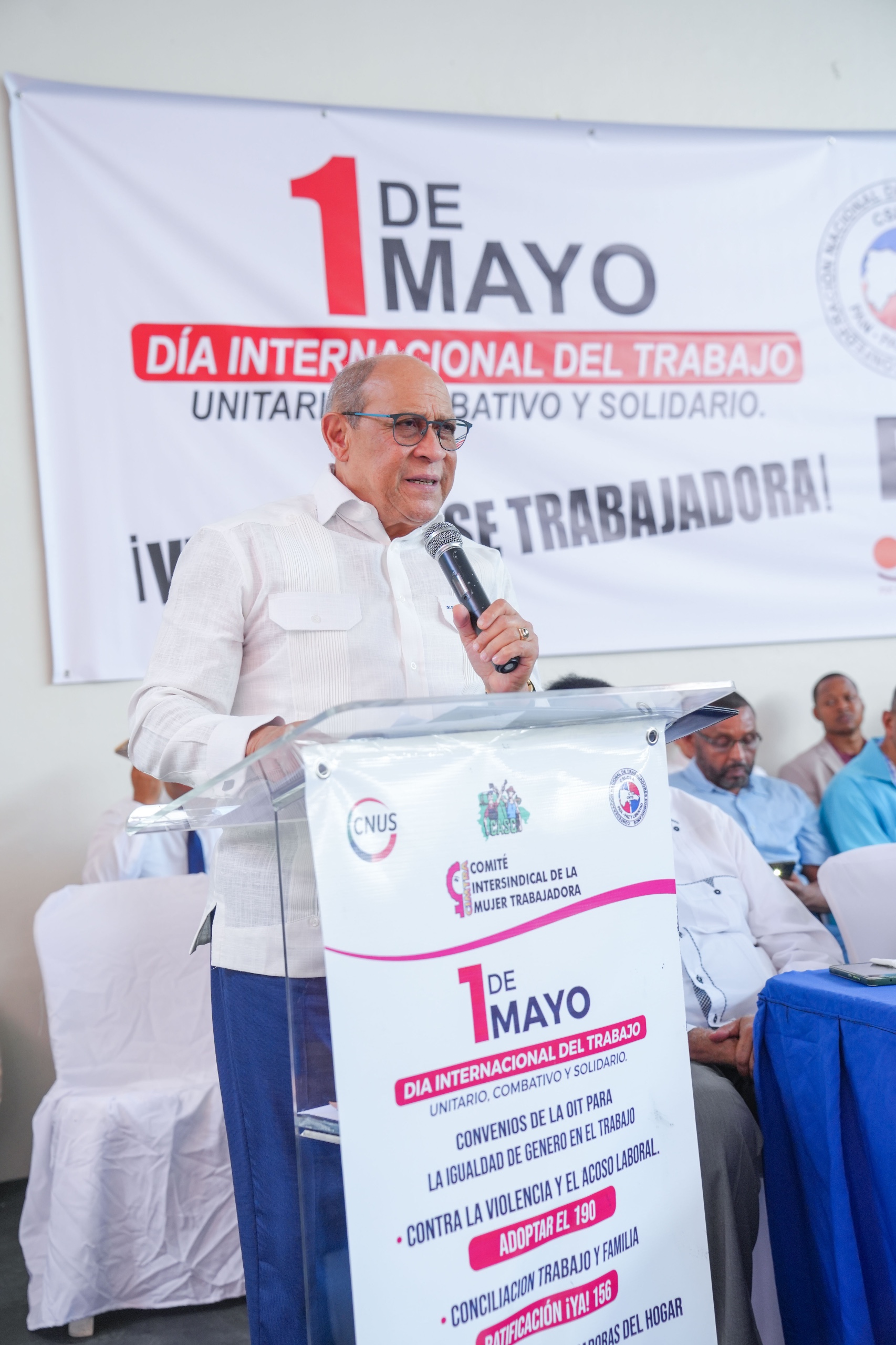 INFOTEP honra legado sindical en Día del Trabajador