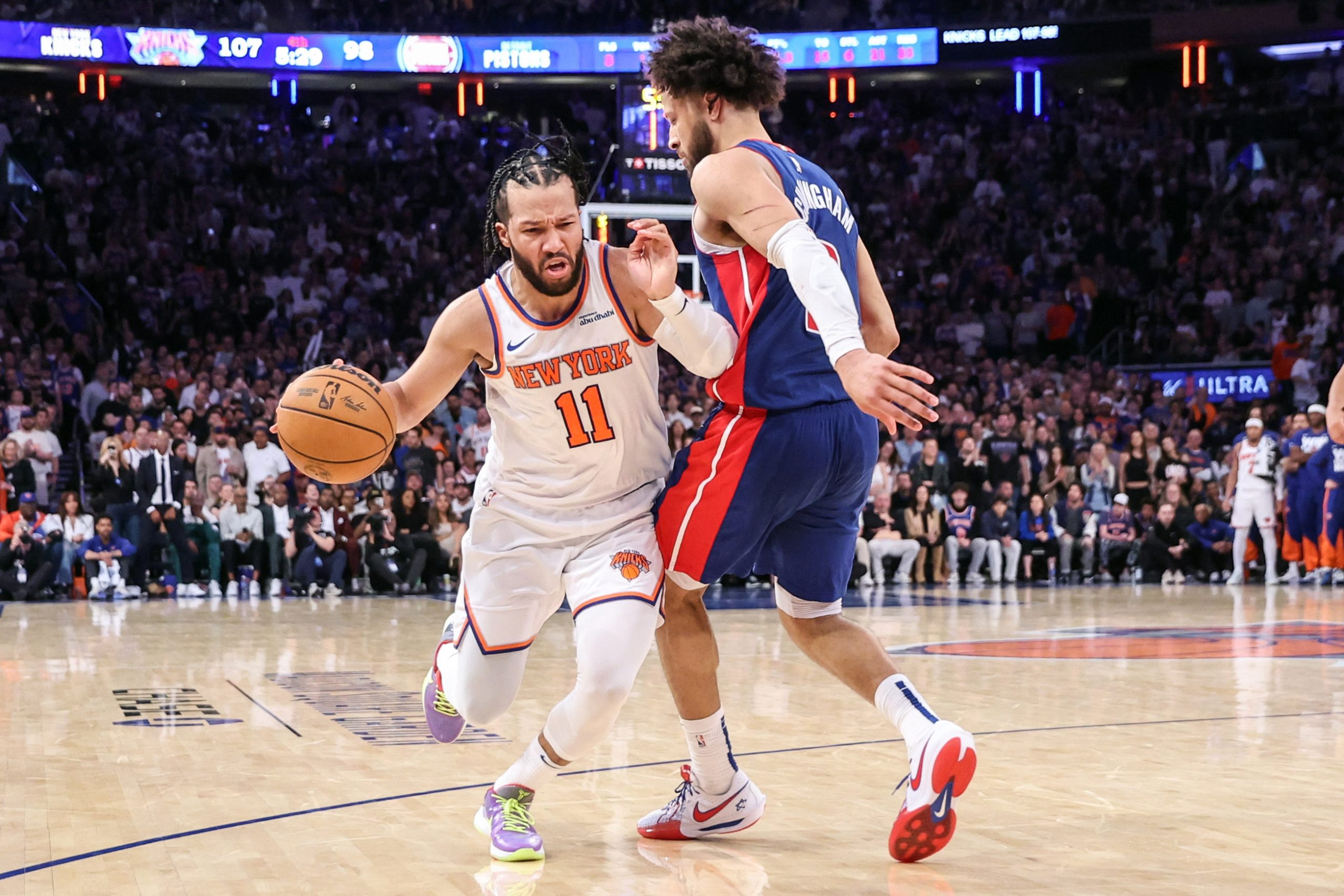 Brunson enciende el Madison: Knicks a semifinales tras cierre épico