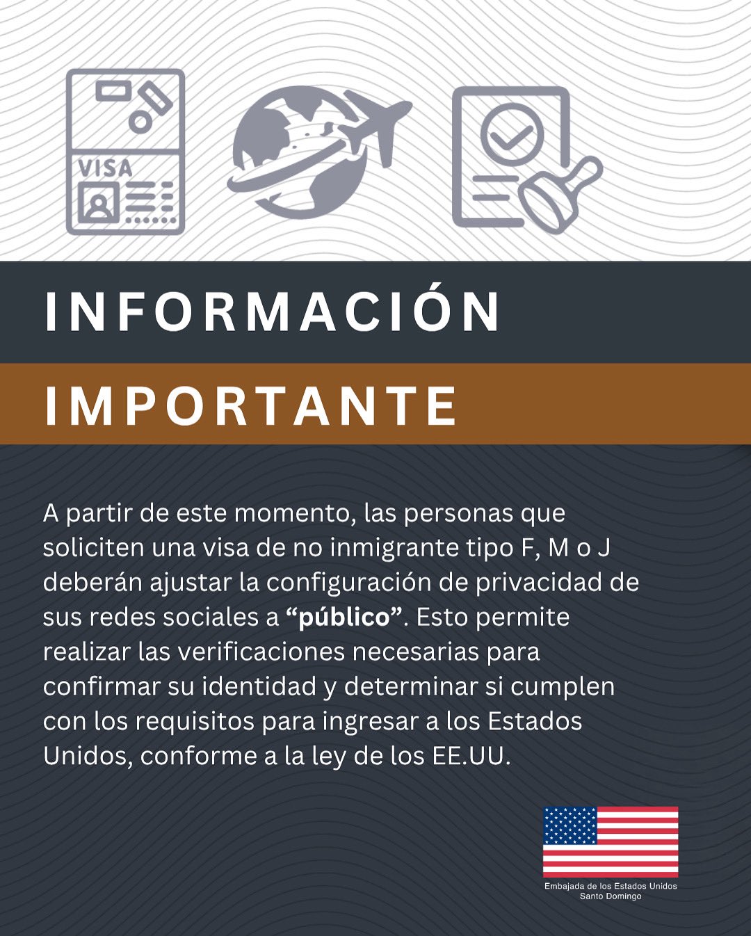 EE.UU. exige perfiles públicos en redes sociales para solicitar visas estudiantiles