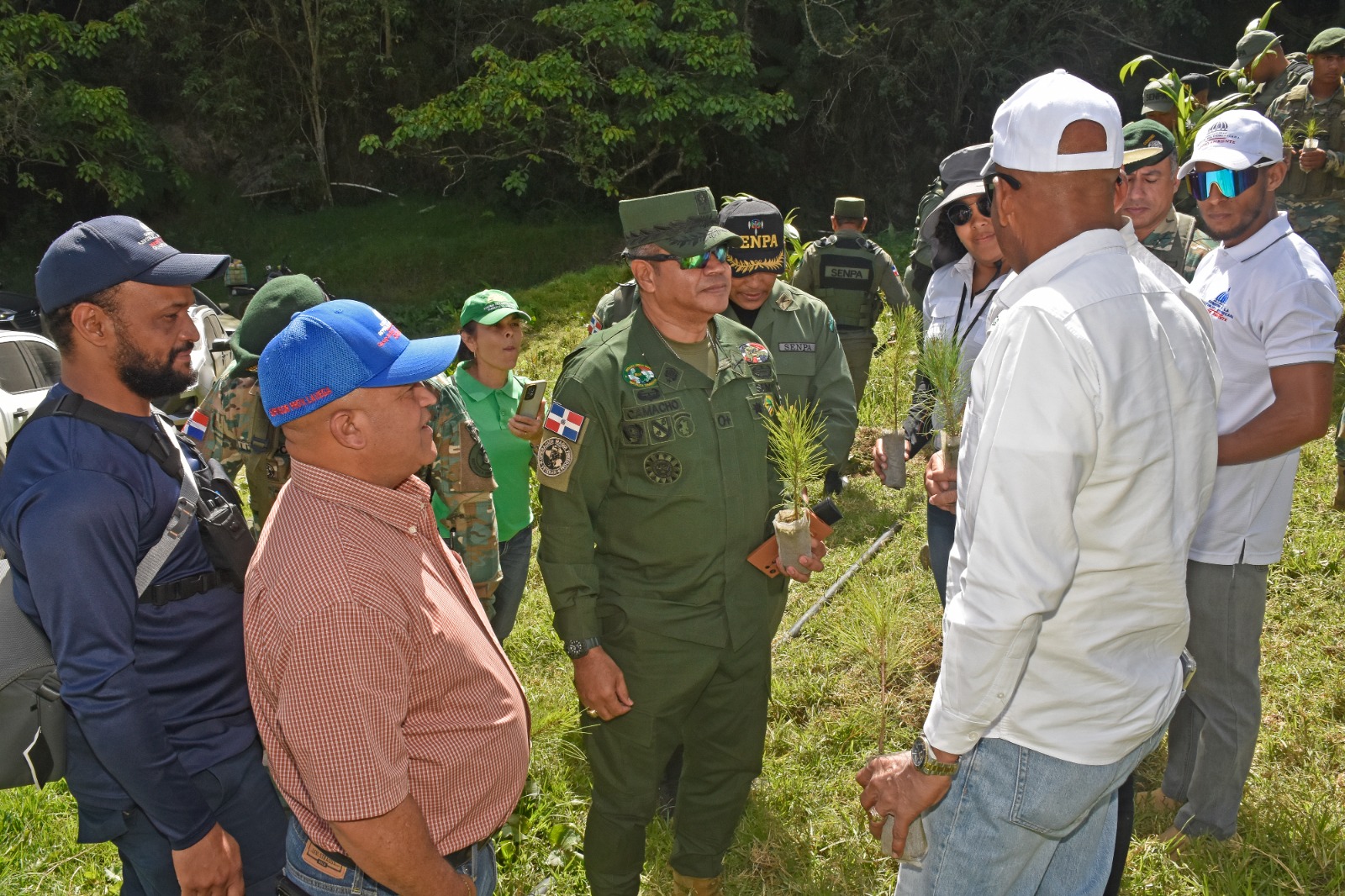 SENPA lidera siembra de más de 3,000 árboles en Valle Nuevo