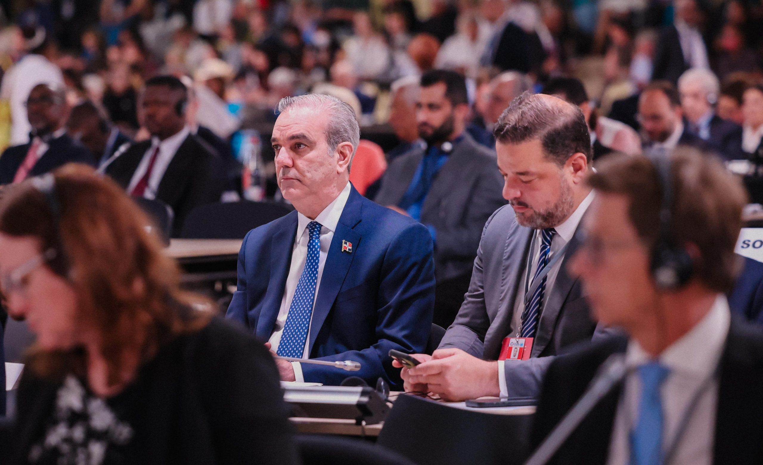 Presidente Abinader participa en conferencia de la ONU sobre el océano en Francia