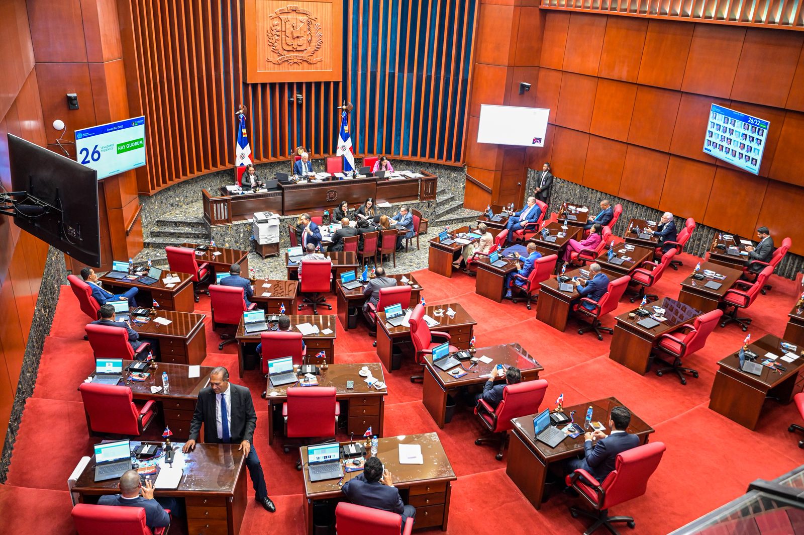 Senado aprueba cambios a ley orgánica del Tribunal Superior Electoral