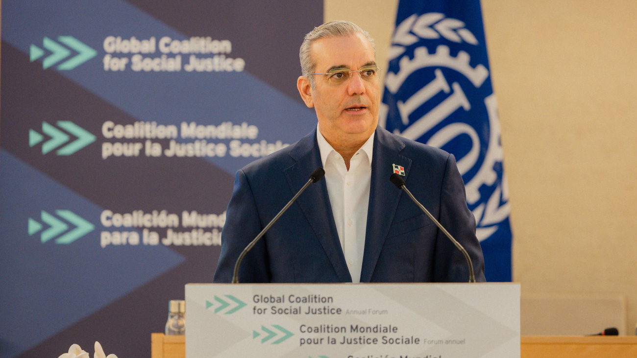 Abinader en OIT: “Justicia social sin confrontación”