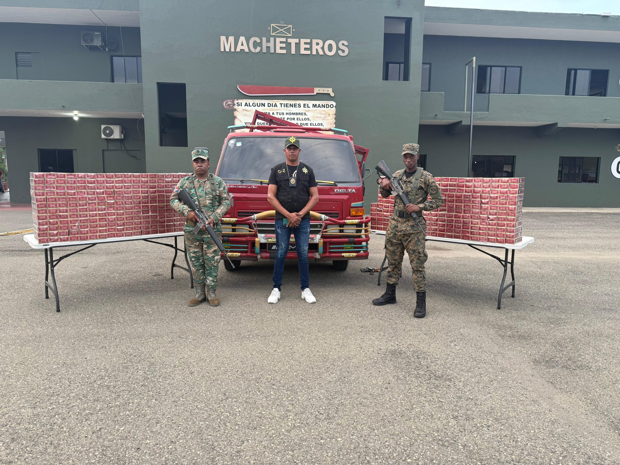 Ejército incauta 90 mil cigarrillos de contrabando en Santiago Rodríguez