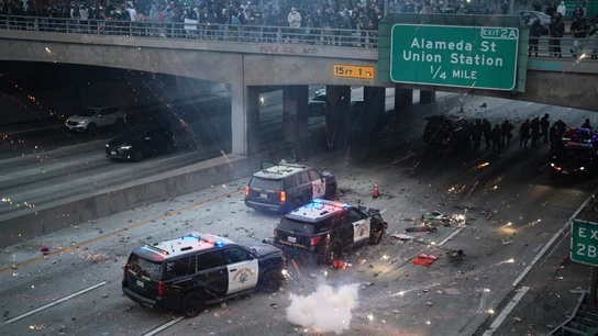 Trump: “Los Ángeles está tomada por ilegales y criminales”