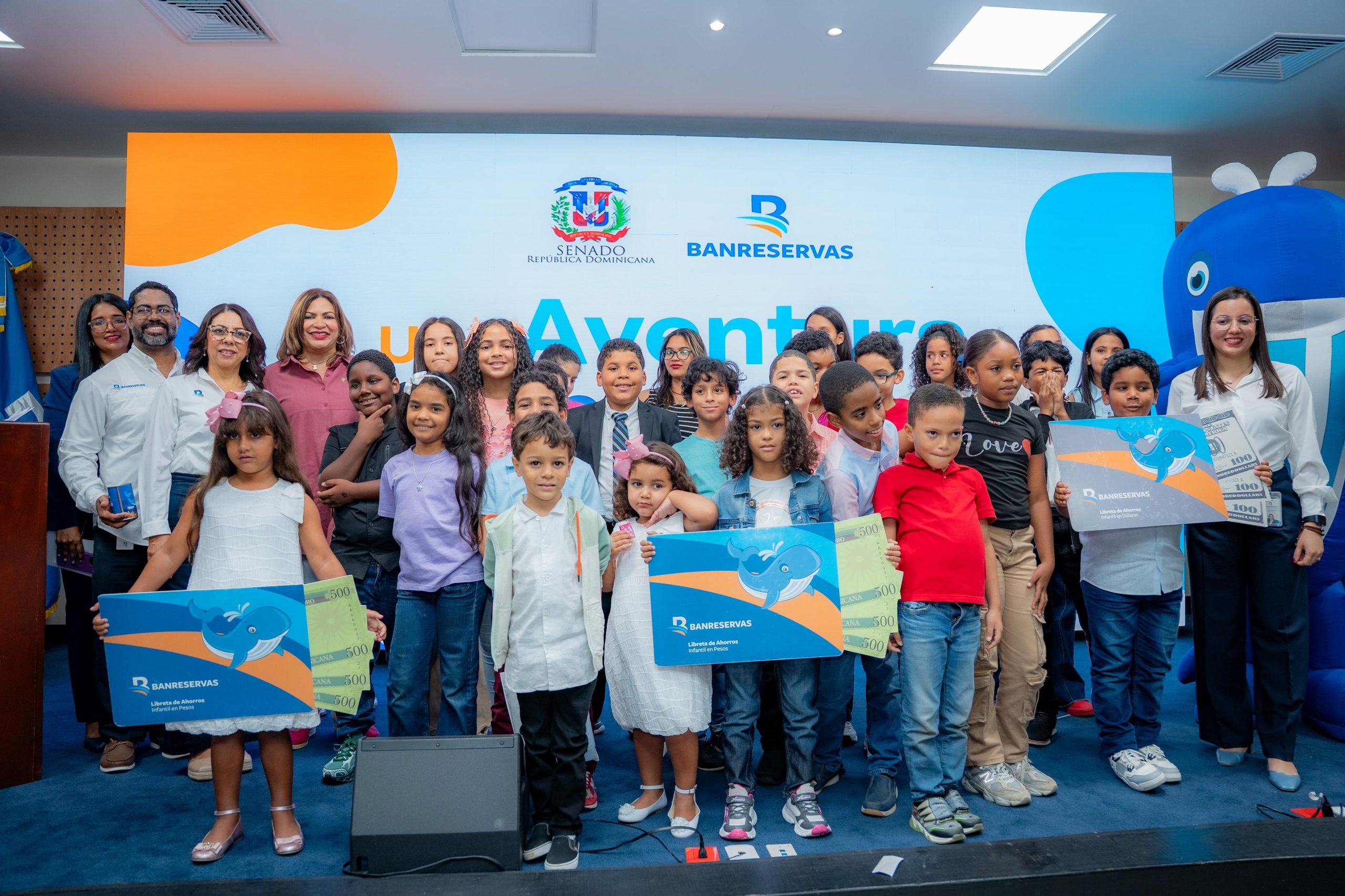 Niños del Senado aprenden a manejar su dinero desde pequeños