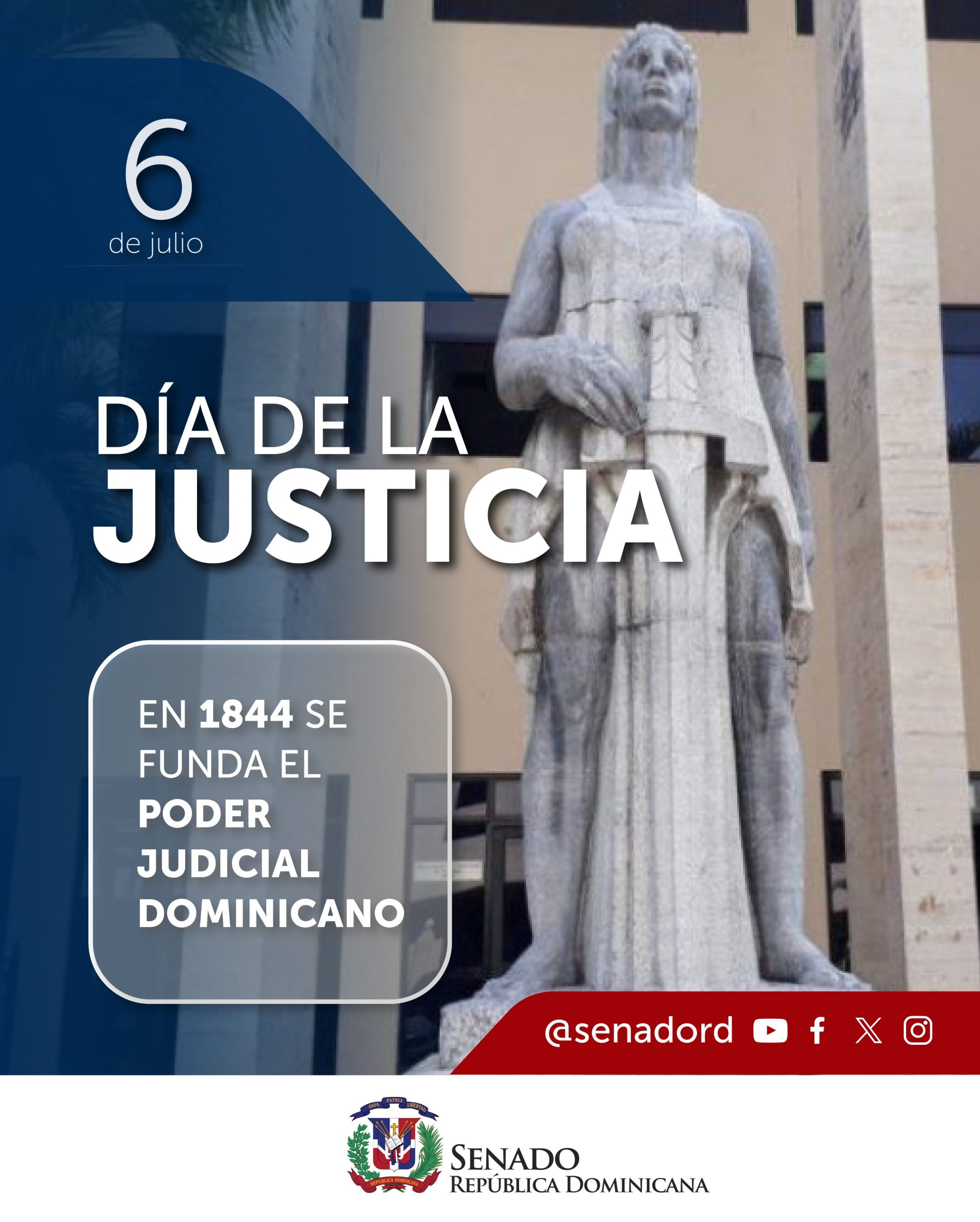 6 de julio: Día de la Justicia en República Dominicana