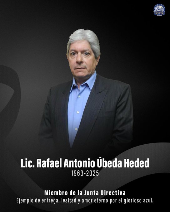 Licey expresa dolor por muerte de Rafael Úbeda Heded
