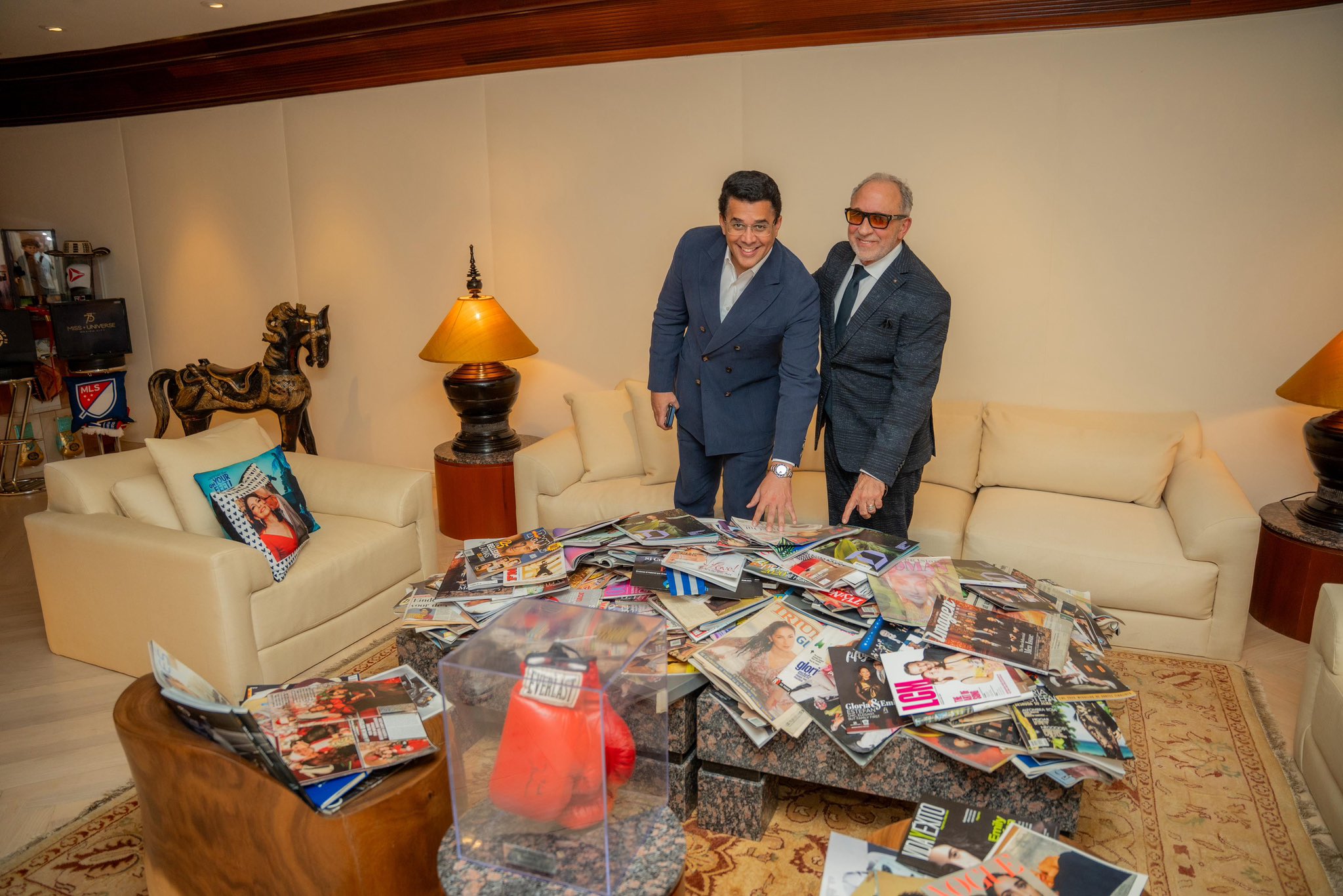 David Collado y Emilio Estefan trabajan en proyectos especiales para el turismo dominicano