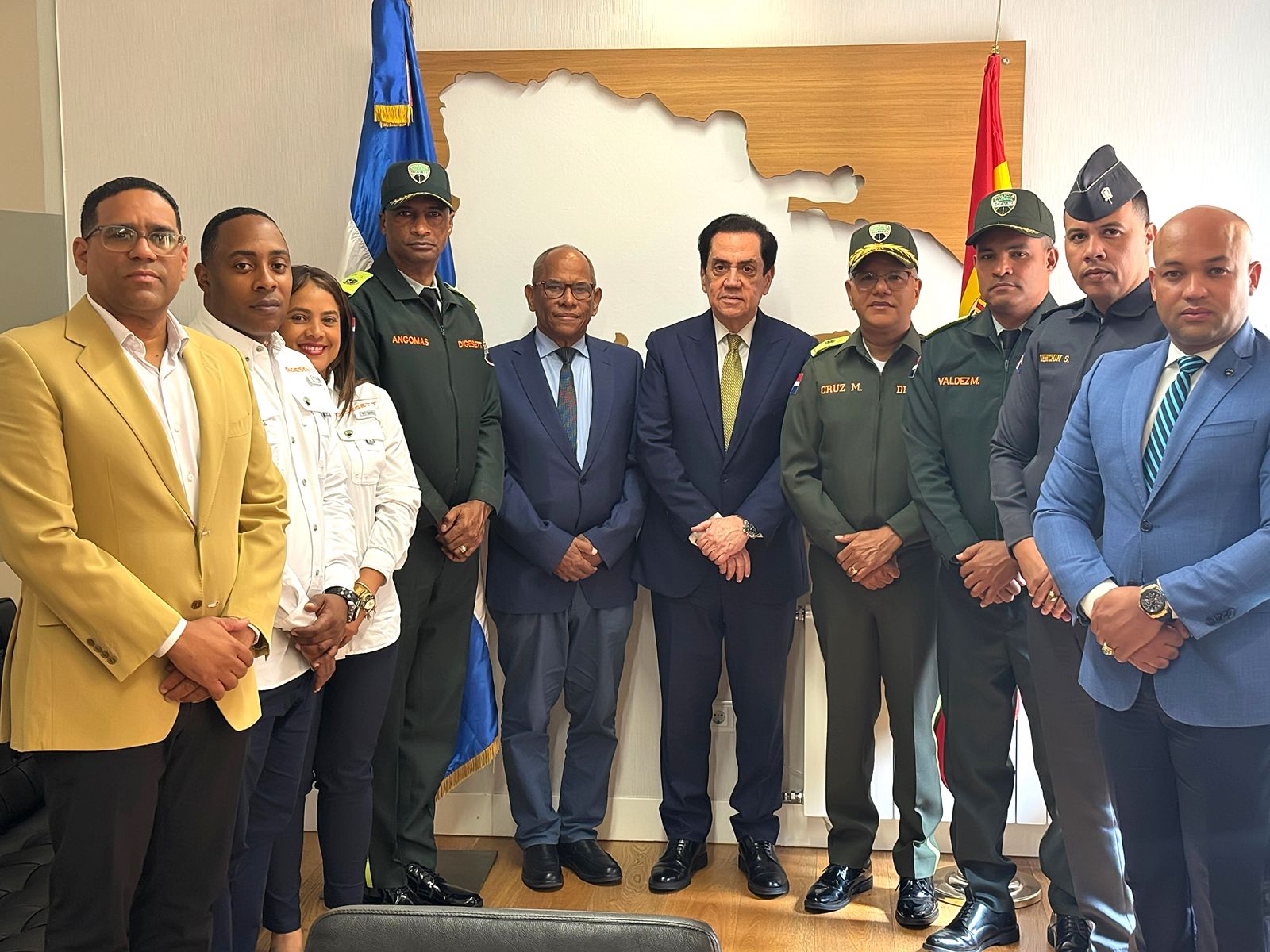 Delegación de DIGESETT visita embajada en Madrid y promueve cooperación internacional