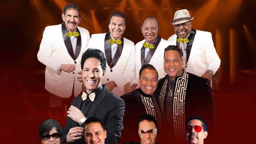 Merengue en su máxima expresión en aniversario de “Aquí está el merengue”