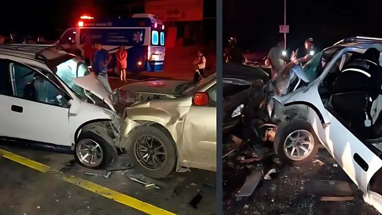 Tres muertos en trágico choque frente al Jardín Botánico de Santiago