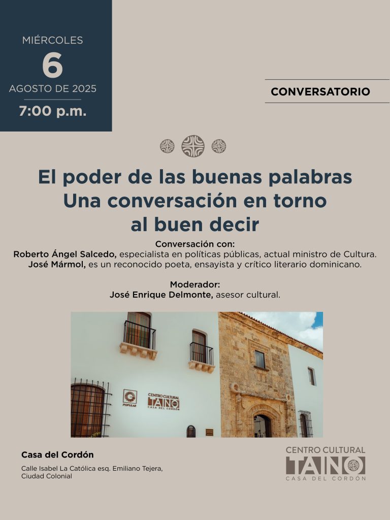 Conversatorio en Casa del Cordón destaca el poder transformador del lenguaje