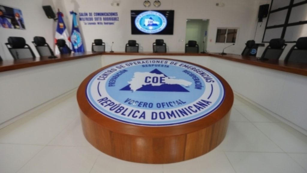 COE eleva a 4 las provincias en alerta verde por vaguada