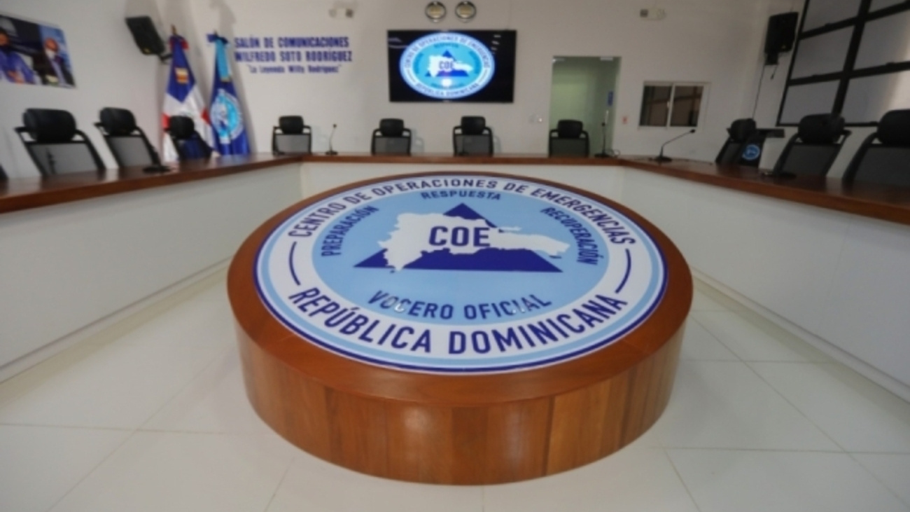 COE eleva a 4 las provincias en alerta verde por vaguada