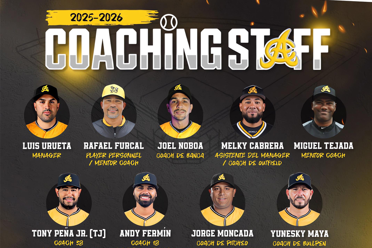Águilas Cibaeñas anuncian cuerpo técnico renovado sin Luis Polonia