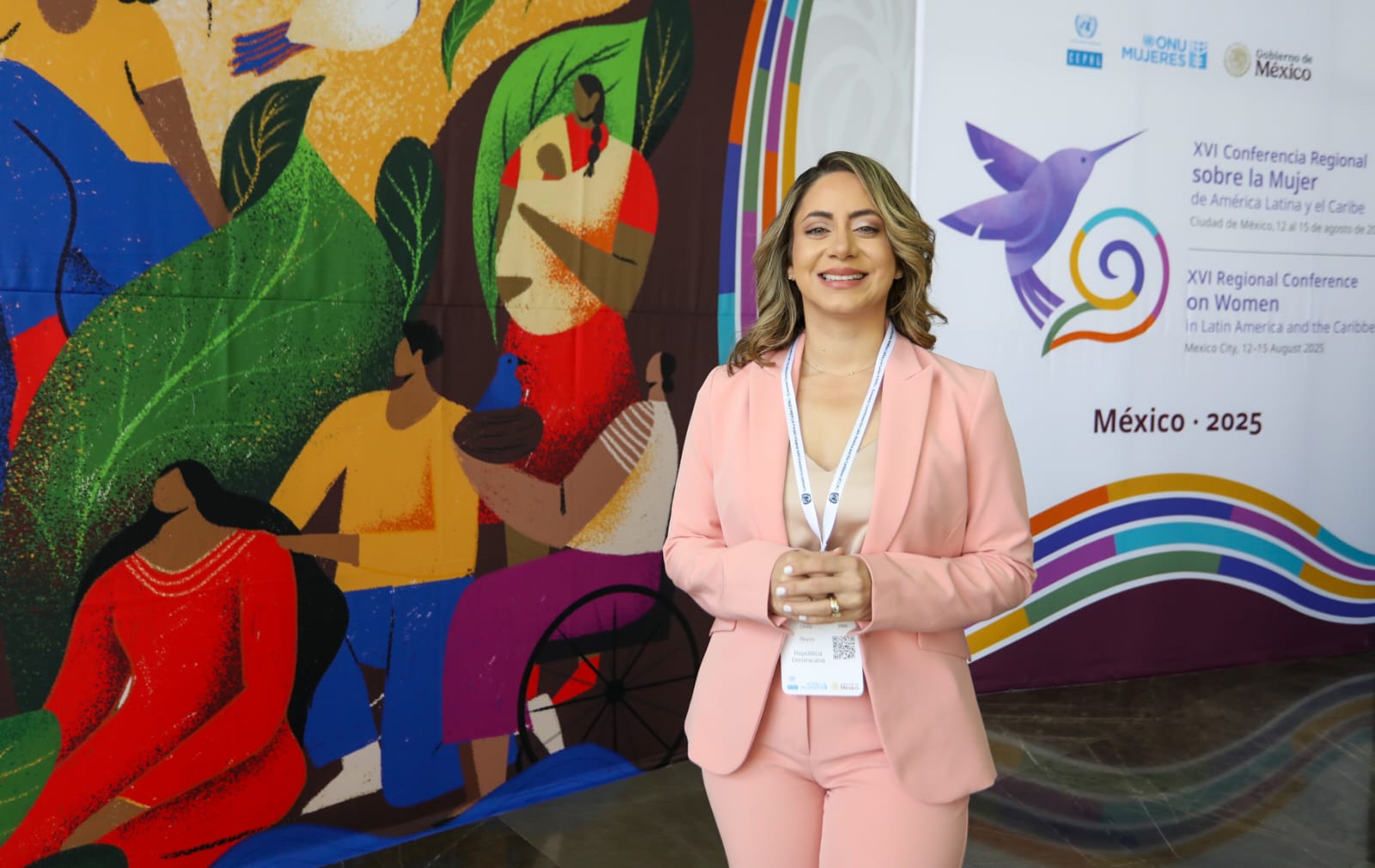 Gloria Reyes destaca la Política Nacional de Cuidados en la región