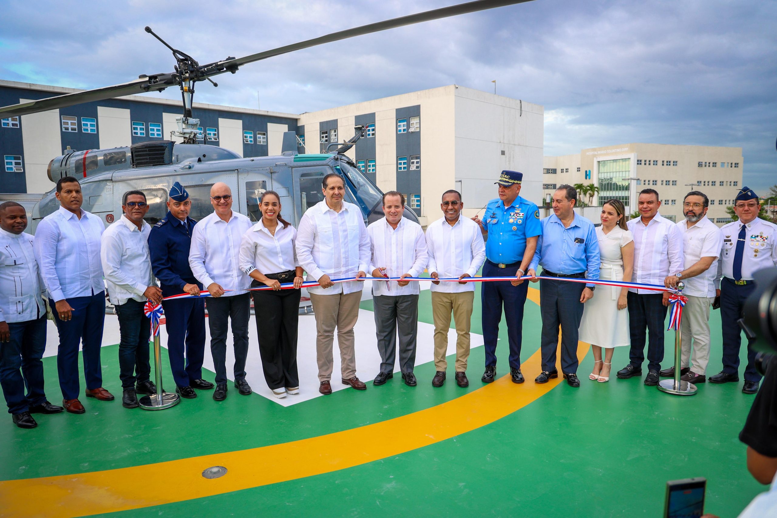 Nuevo helipuerto en Ciudad Sanitaria reforzará emergencias médicas en Santo Domingo Norte