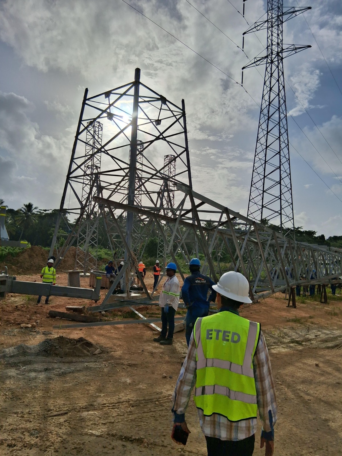 ETED pondrá en servicio nueva línea de transmisión en Nagua y Río San Juan
