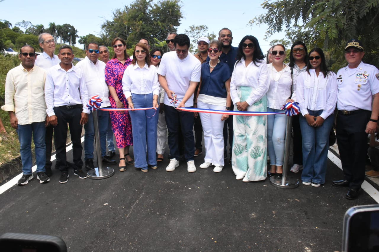 Collado entrega modernas vías en Sosúa con inversión de RD$96 millones