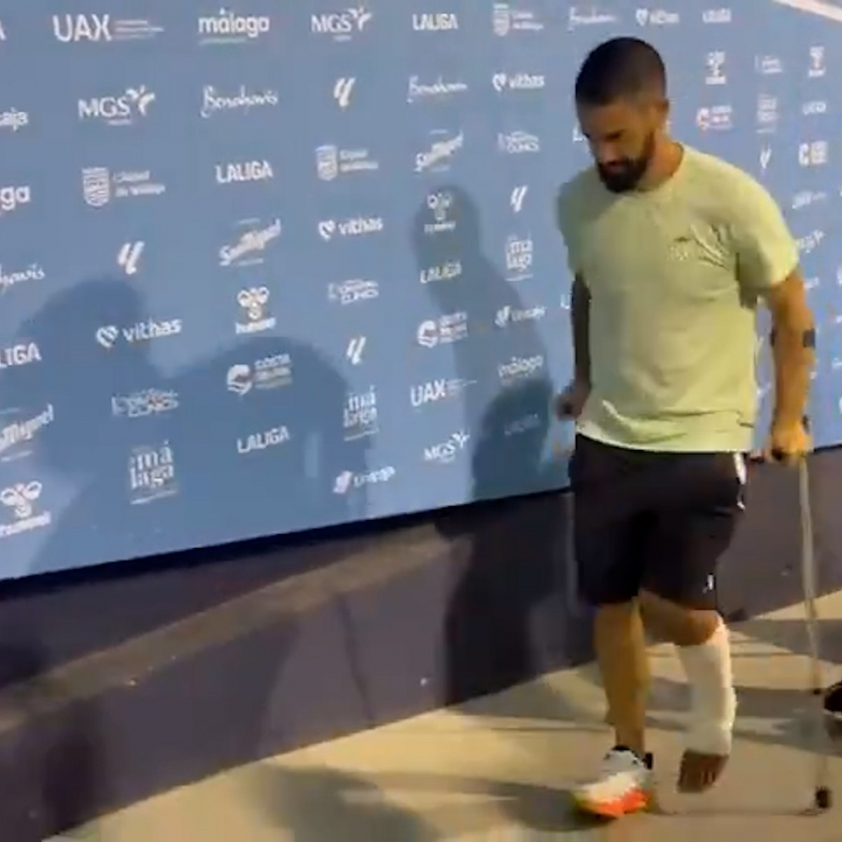 Isco sufre fractura y estará tres meses fuera de los terrenos