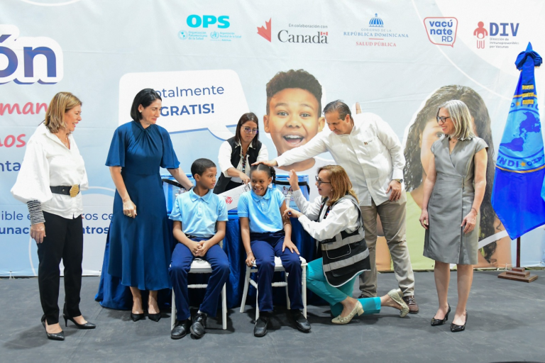 Salud Pública inicia jornada nacional de vacunación contra VPH, difteria y tétanos