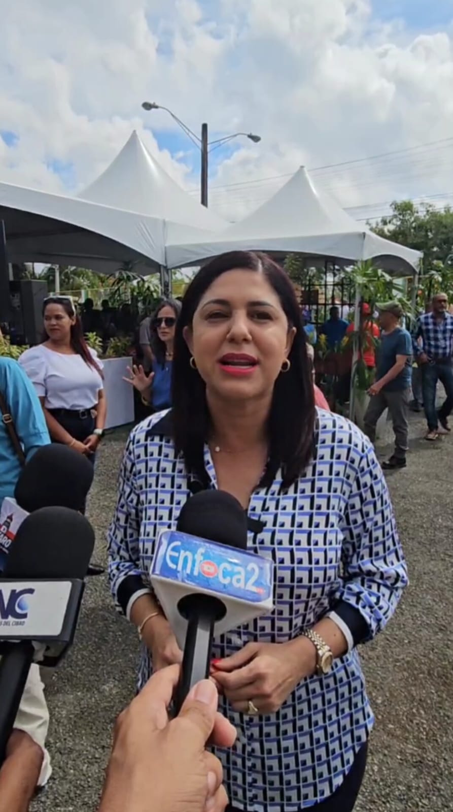 Senadora Ortiz celebra obras turísticas en Hermanas Mirabal