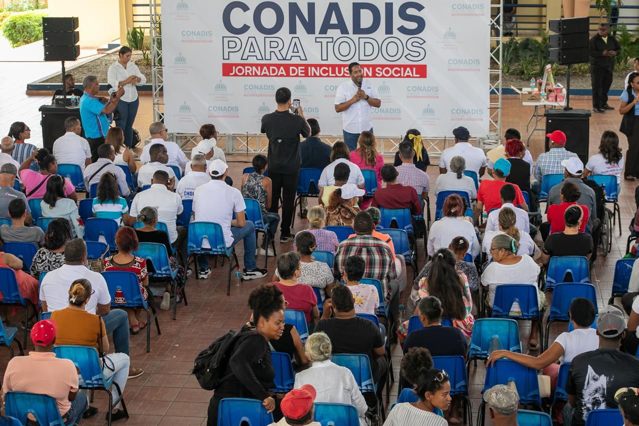 CONADIS llevó inclusión social a Higüey con su sexta jornada