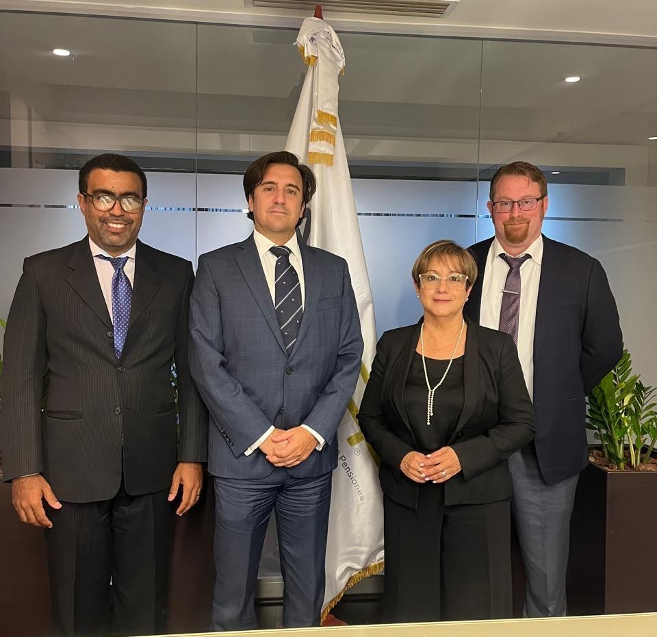 ADAFP expone avances del sistema de pensiones ante misión del FMI