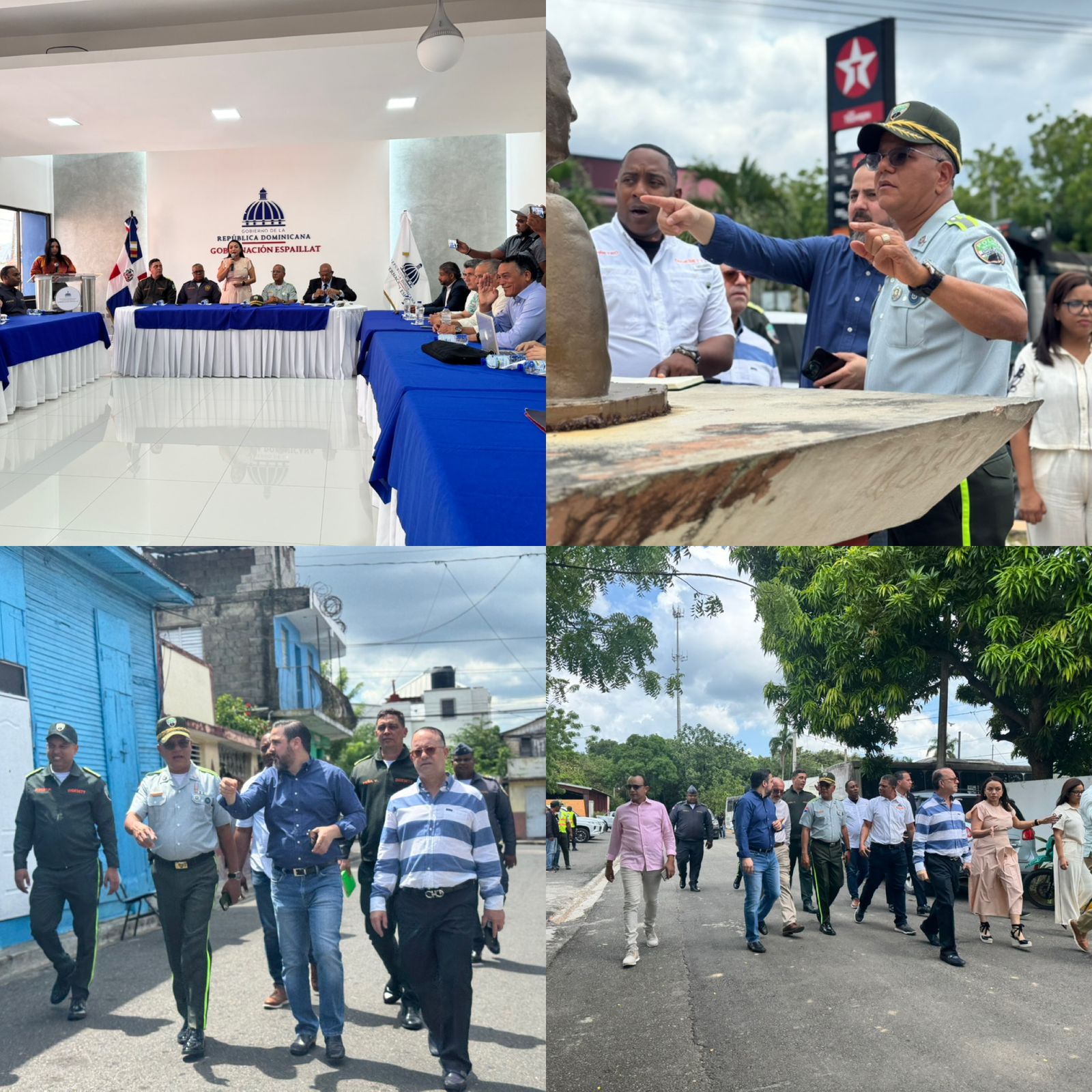 DIGESETT y autoridades locales coordinan plan de seguridad vial en Moca