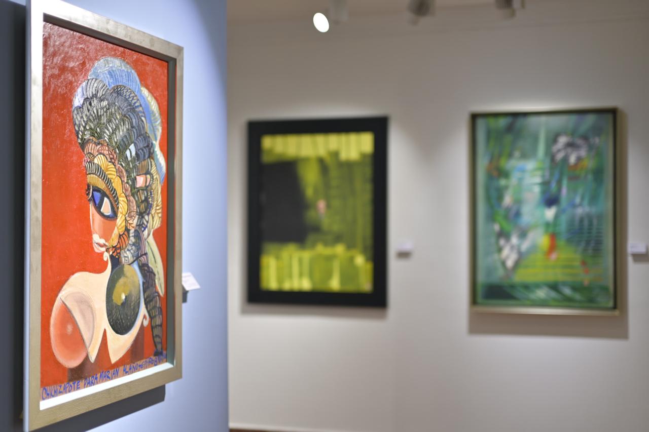 Banreservas rinde homenaje a Ada Balcácer con exposición “Espacio y tiempo”