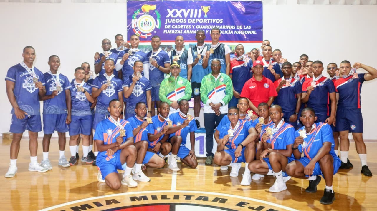 Fuerza Aérea lidera medallero en Juegos Deportivos de Cadetes y Guardiamarinas