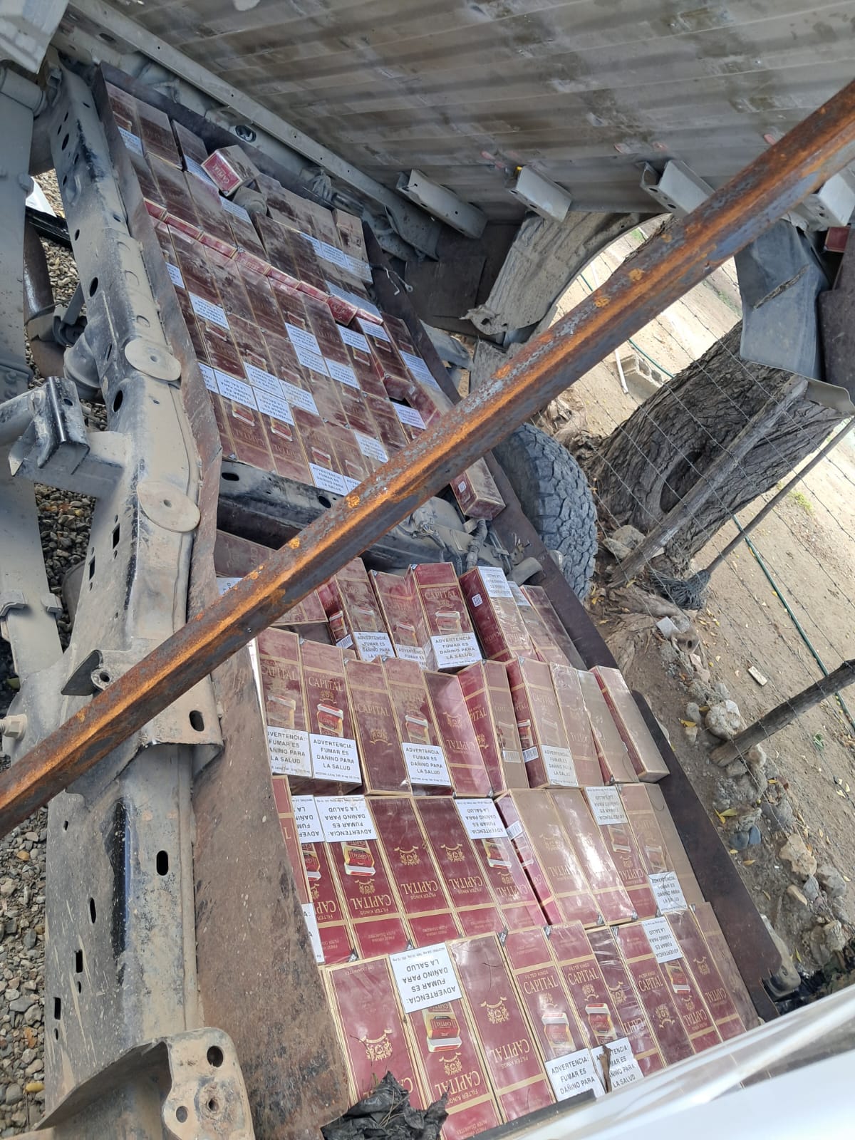 ERD incauta 100,000 cigarrillos en Montecristi