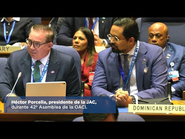 RD expone avances en aviación civil ante la OACI