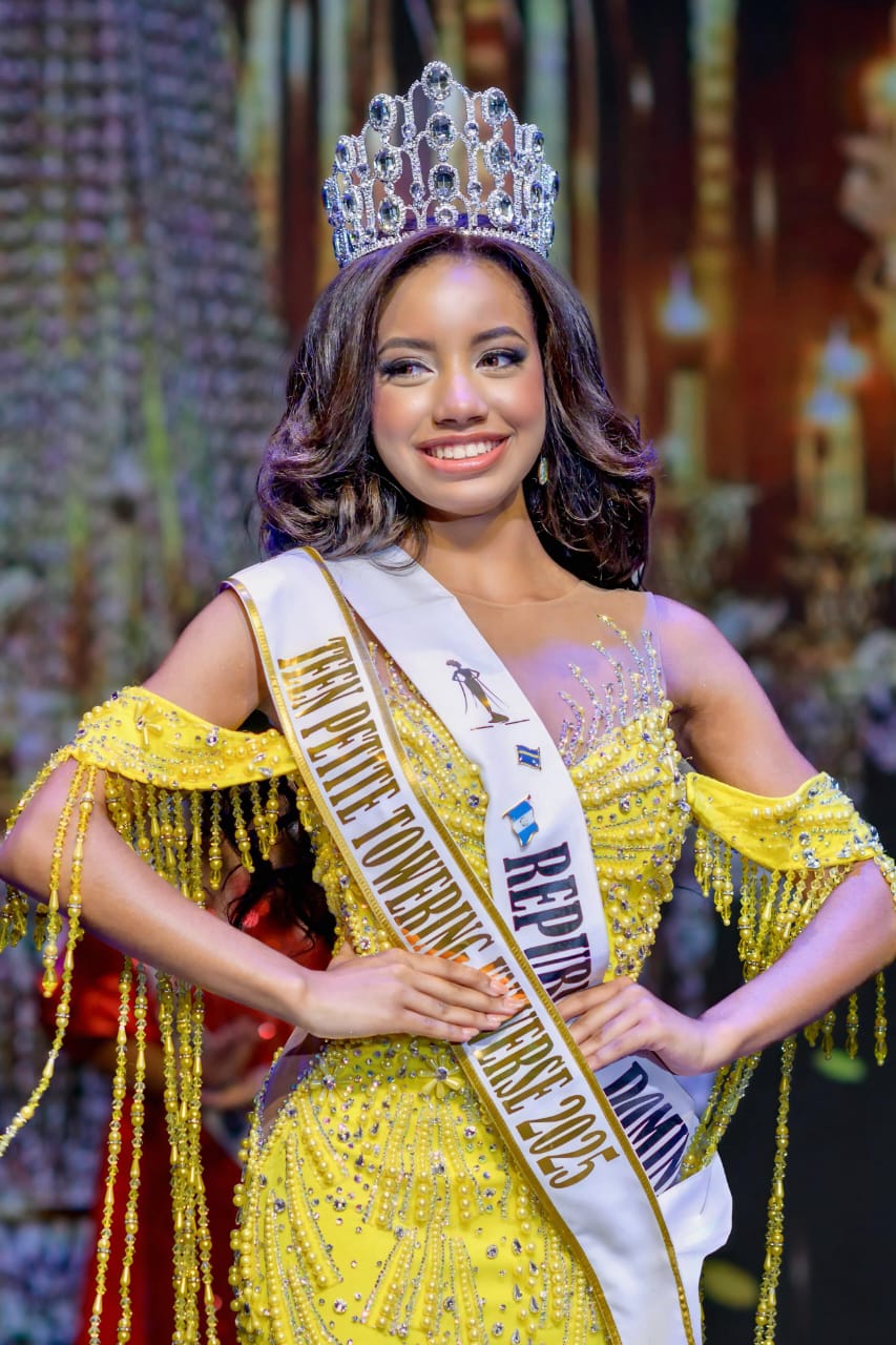Melissa Hanley sacude el mundo de la belleza: primera dominicana en conquistar el Teen Petite Towering Universe