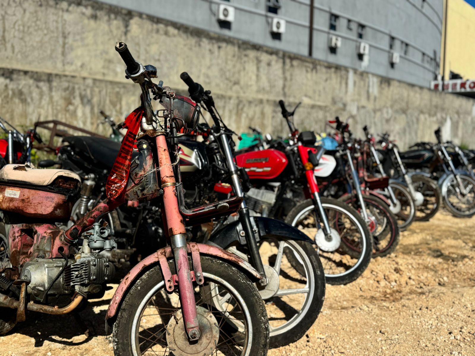 DIGESETT recupera 30 motocicletas con reporte de robo durante operativos de fiscalización