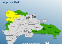 Lluvias activan alertas en República Dominicana: COE eleva vigilancia en 13 provincias por vaguada