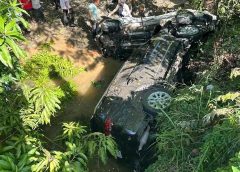 Accidente en caravana de avanzada presidencial en Puerto Plata deja tres personas lesionadas