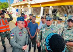 Fuerzas Armadas intensifican supervisión en zonas inundadas del norte dominicano