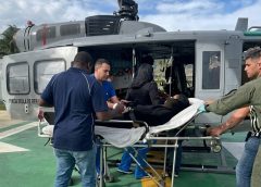 Helipuerto en La Vega facilita rescate aéreo de excursionista herido en el Pico Duarte durante Semana Santa