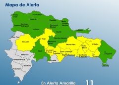 COE eleva niveles de alerta en República Dominicana ante lluvias intensas y riesgo de inundaciones