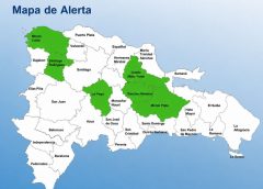 Vaguada activa alertas en República Dominicana: seis provincias bajo vigilancia por lluvias y posibles crecidas