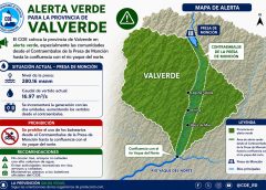 COE emite alerta verde en Valverde por aumento de caudales y descargas controladas en presa de Monción