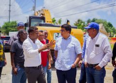Operativo de la CAASD en Cuesta Hermosa mejora drenaje y suministro de agua en Arroyo Hondo
